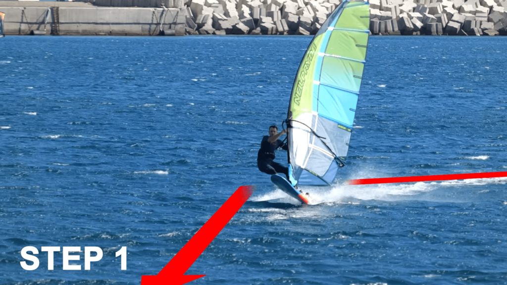 Step 1: Sail Downwind and Unhook