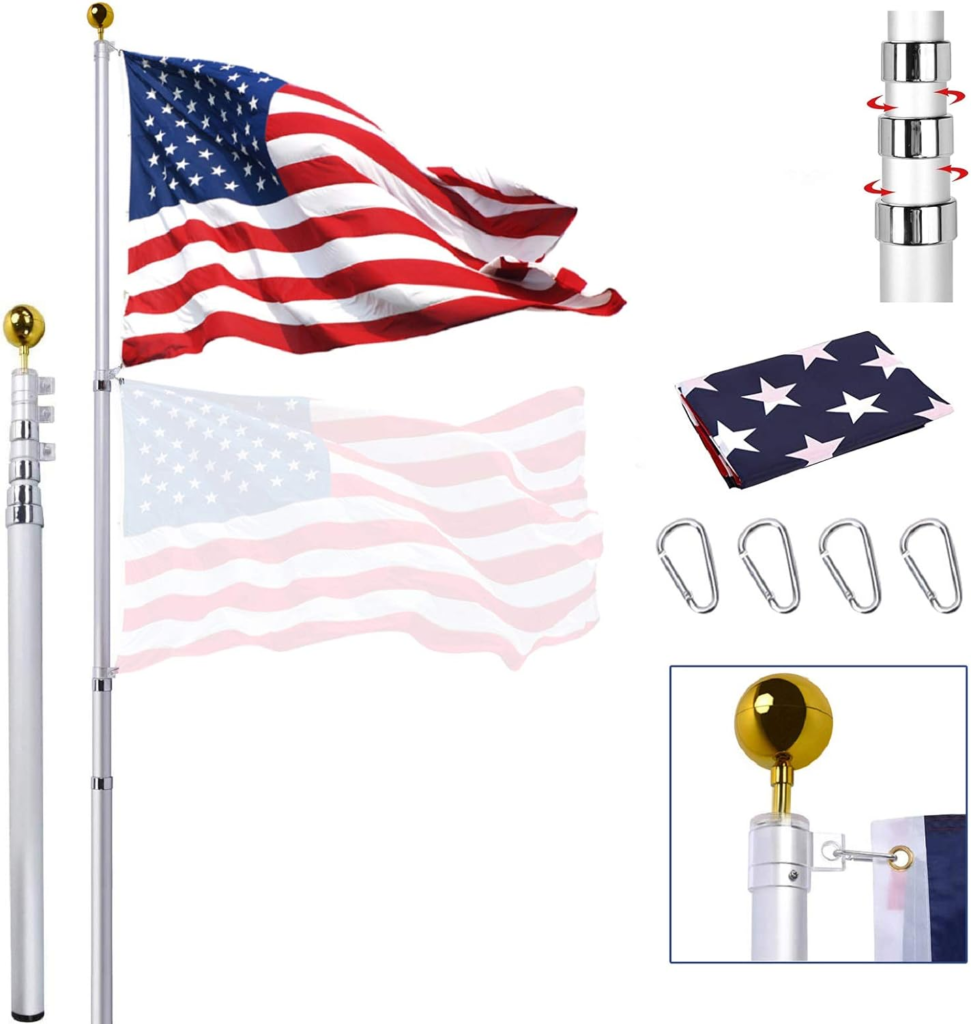 Panta Telescoping Flag Pole Kit