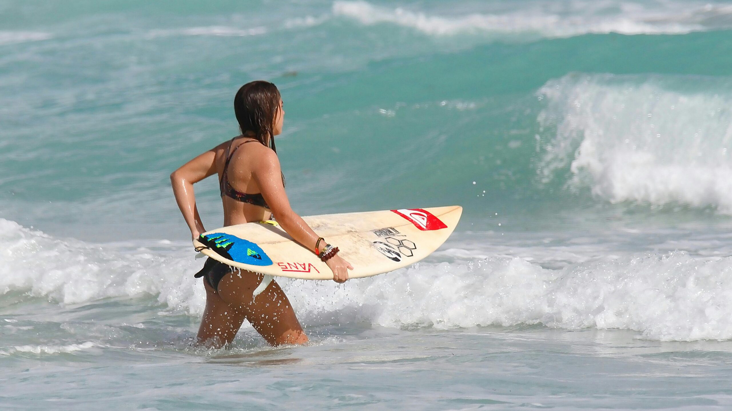 surfing without a wetsuit