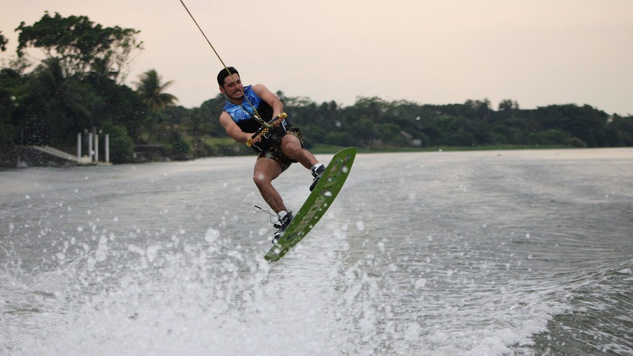 wakeboarding