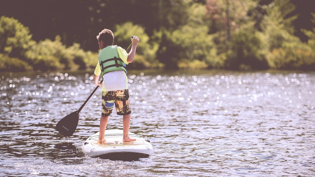 paddleboarding 